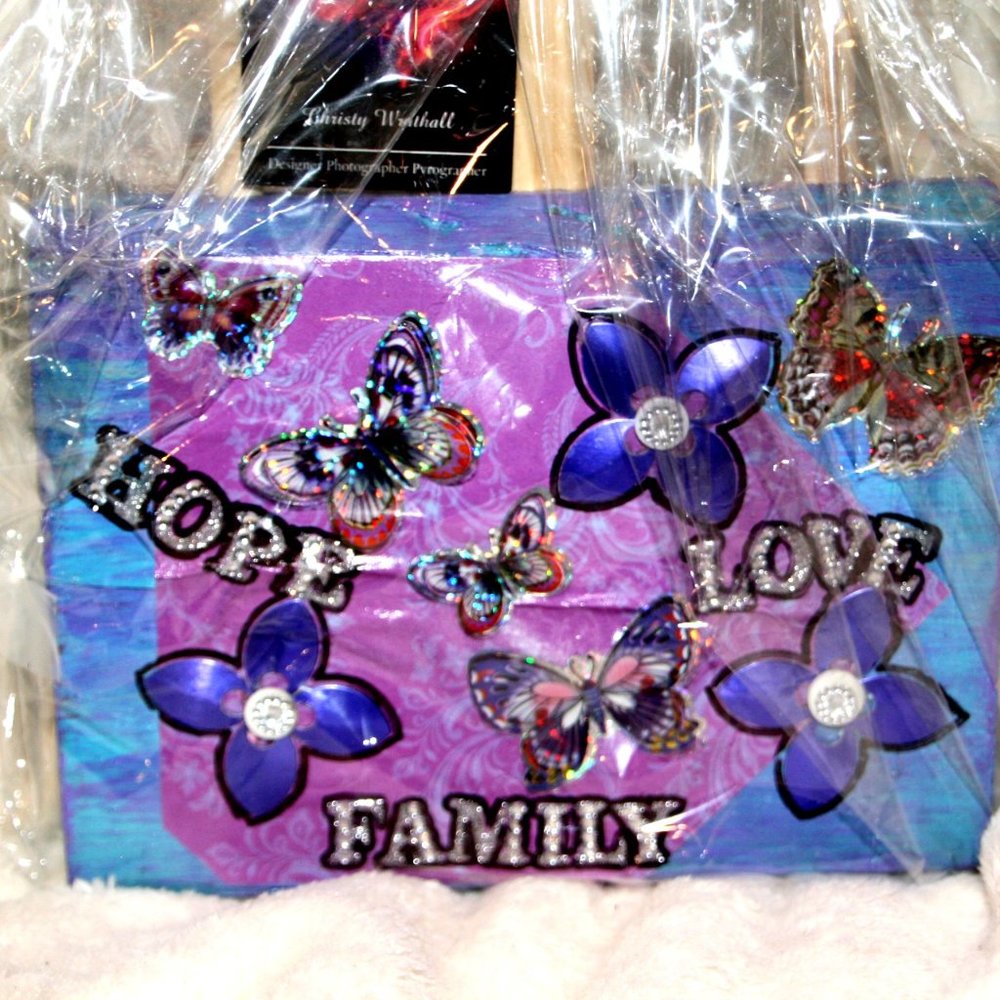 Handmade Wooden Hope Family Love Cooking Set